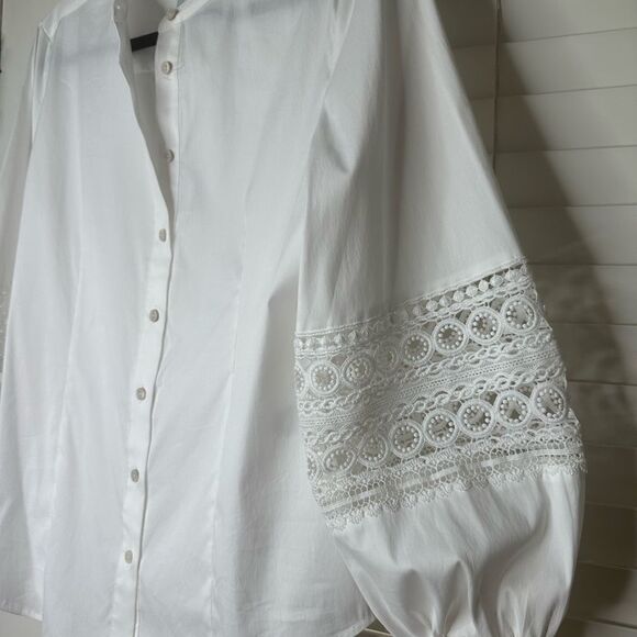 Chico’s SZ 0 long sleeve Top - Picture 3 of 6